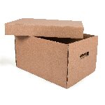 Kartonagen mit Tragegriffen